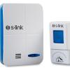 S-link ZL-141 3xAA Beslemeli 32Pol. Melodi Beyaz/Mavi Kablosuz Kapı Zili