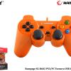 Snopy Rampage SG-R602 PS3/PC Turuncu USB 1.8m Joypad