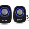 Snopy SN-120 2.0 Beyaz/Mavi USB Speaker