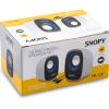 Snopy SN-120 2.0 Beyaz/Mavi USB Speaker