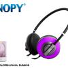 Snopy SN-301 Lila Mikrofonlu Kulaklık