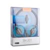 Snopy SN-301 Mavi Mikrofonlu Kulaklık