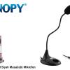 Snopy SN-320M Siyah Masaüstü Mikrofon
