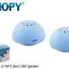 Snopy SN-839 2.0 3W*2 Mavi USB Speaker