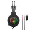 Snopy SN-GX7 CRAZY Siyah USB Ledli Mikrofonlu Oyuncu Kulaklığı