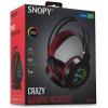 Snopy SN-GX7 CRAZY Siyah USB Ledli Mikrofonlu Oyuncu Kulaklığı